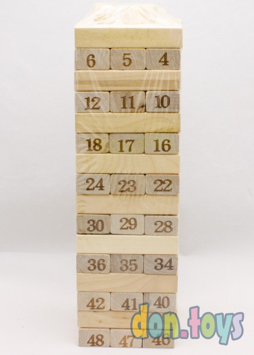 ​Игра Башня VEGA-баланс Folds Hign с кубиками и цифрами, арт. 2745-30, фото 5