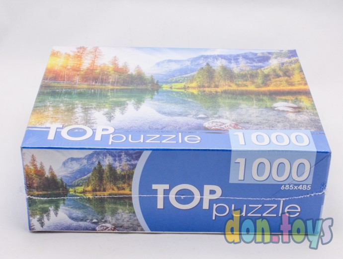TOPpuzzle Пазлы 1000 элементов, Германия Озеро Хинтерзее, арт. ГИТП1000-2150, фото 3