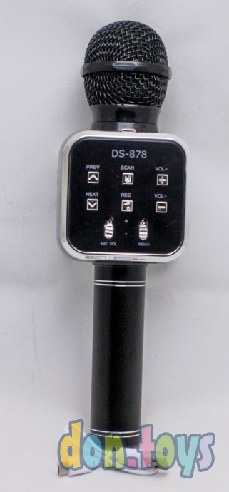 Микрофон под флешку, арт. DS878, черный, фото 1