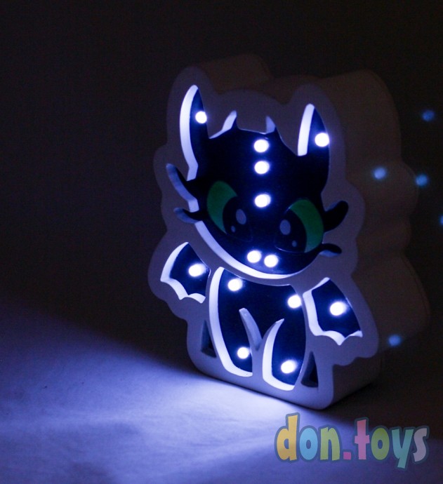 Настольный светодиодный светильник Малыш Беззубик, фото 11