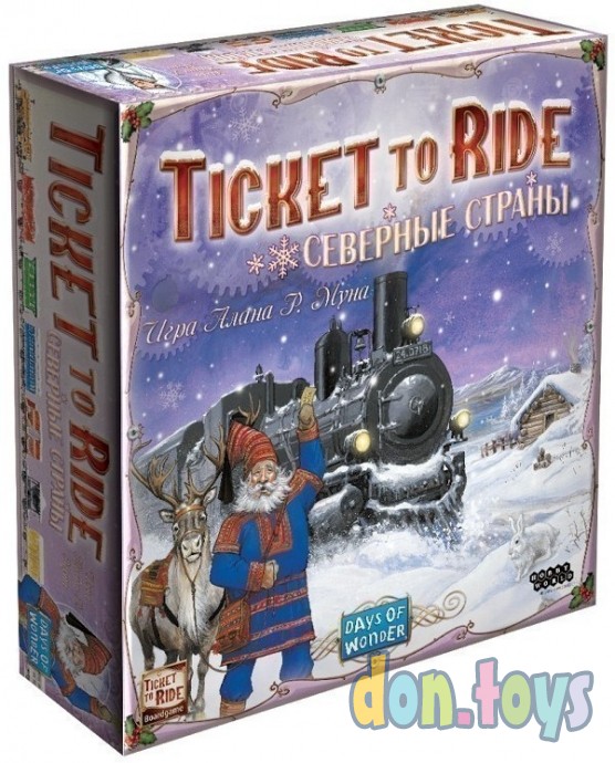 ​Настольная игра Ticket to Ride: Северные страны, арт. 1702, фото 1