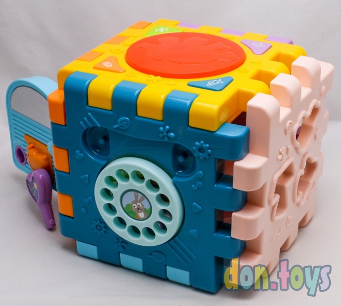 ​Развивающая игрушка «Логический куб», световые и звуковые эффекты, арт. 5296570, фото 1