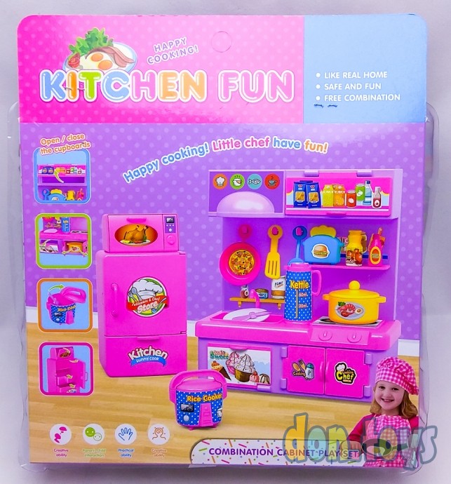 ​Игровой набор для девочек Кухня с посудой и аксессуарами, арт. 001, фото 2