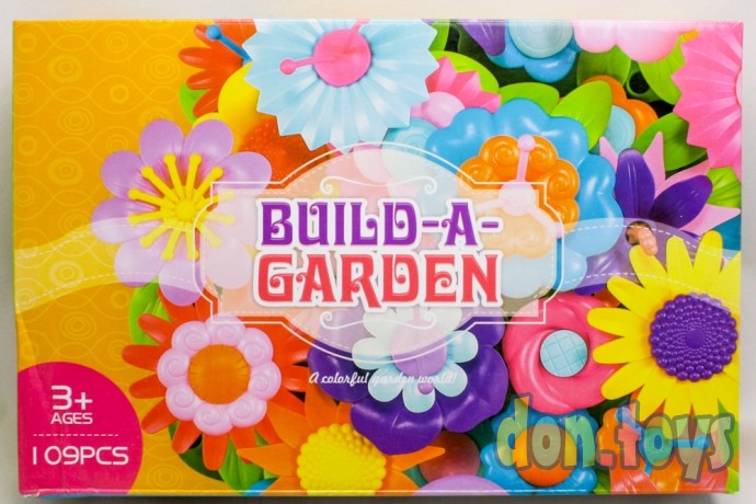 ​Конструктор Цветочный сад, Buld-a-Garden, 109 деталей, фото 1