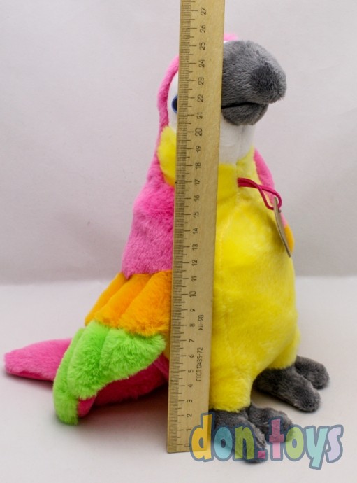 ​Мягкая игрушка Попугай, 30 см, фото 4