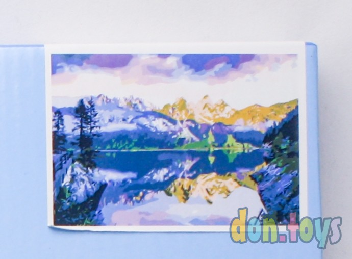 ​Картина по номерам РК 30х40 см Прекрасные горы на закате, арт. КЦ-2968, фото 2