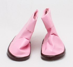 ​Сапоги с отворотами для куклы, длина подошвы 7,5 см, цвет розовый, арт. 3495215