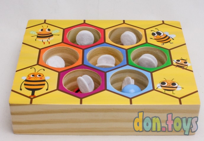 ​Развивающая игра Сортер "Пчелки", фото 3