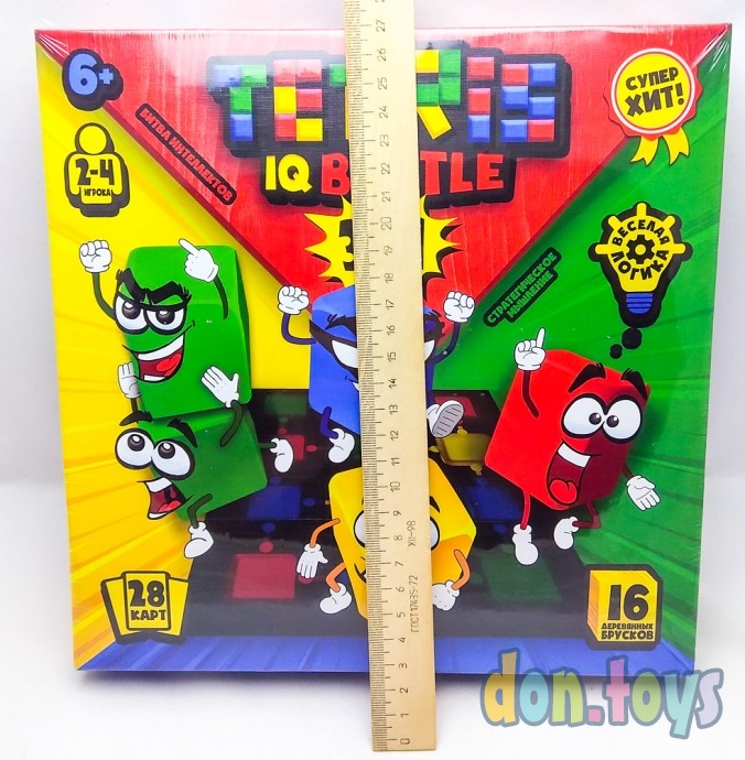 ​Настольная развлекательная игра Веселая логика, серии "Tetris IQ battle", арт.G-TIB-02, фото 4