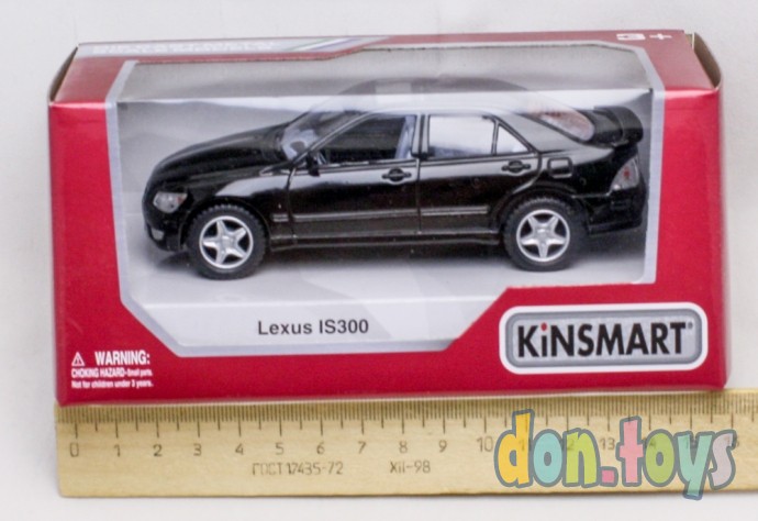 ​Машинка металлическая KINSMART инерция, 1:36 Lexus IS300, арт. 5046, фото 1