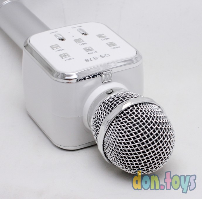 Микрофон под флешку, арт. DS878, серебро, фото 2