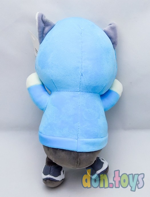 ​Мягкая игрушка Собачка в толстовке с капюшоном, голубой, фото 7