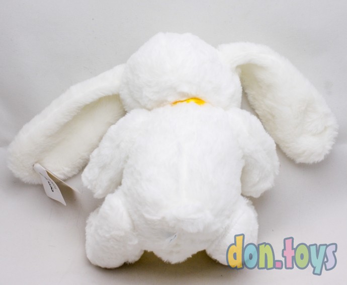 ​Мягкая игрушка Белый кролик с бантом, фото 3