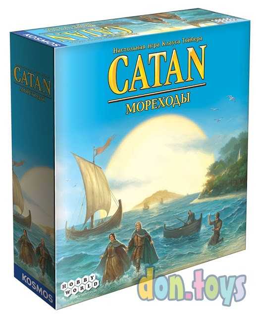 ​Настольная игра Колонизаторы Catan : Мореходы (3-е рус. изд.), арт. 181895, фото 1