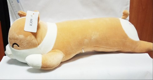 Мягкая игрушка Собака-сплюшка валик, 60 см