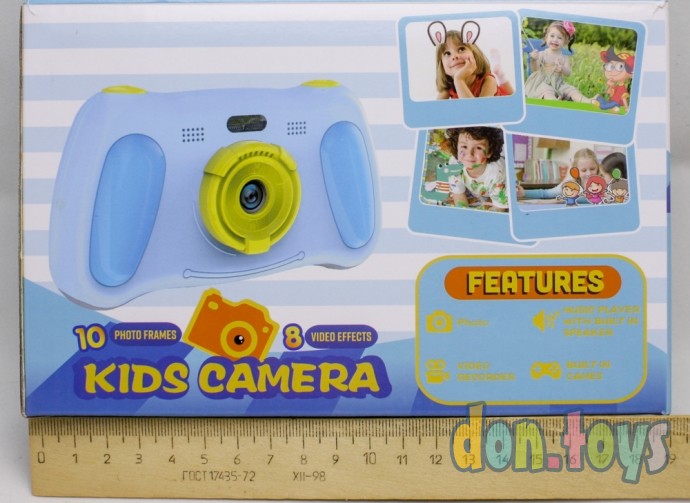 ​Детский фотоаппарат «Талантливый фотограф», цвет синий, арт. 5618640, фото 6
