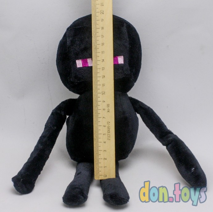 Мягкая игрушка Майнкрафт Эндермен, 22 см, фото 2