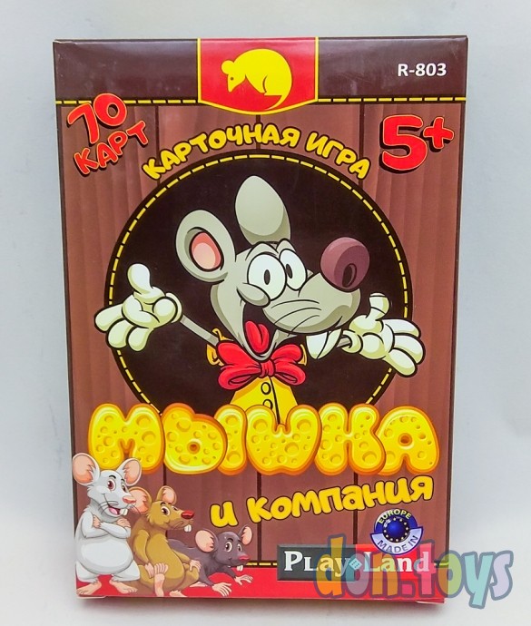 Настольная карточная игра Мышка и компания, арт. R-803, фото 1