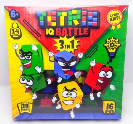 ​Настольная развлекательная игра Веселая логика, серии "Tetris IQ battle", арт.G-TIB-02
