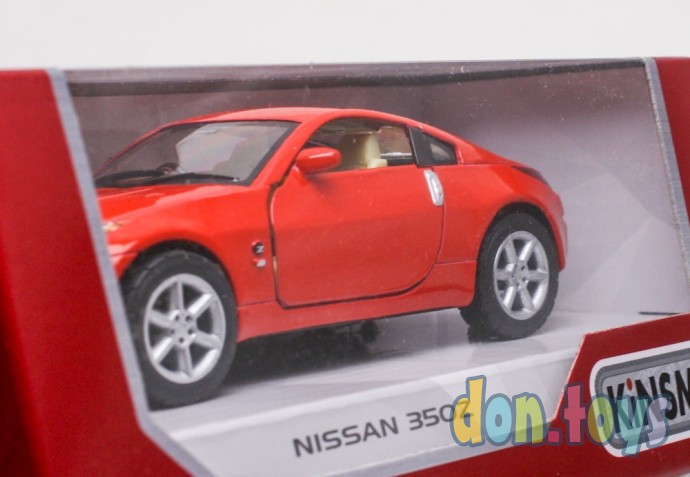 Машинка металлическая KINSMART инерция, 1:34 Nissan 350Z, арт. 5061, фото 5