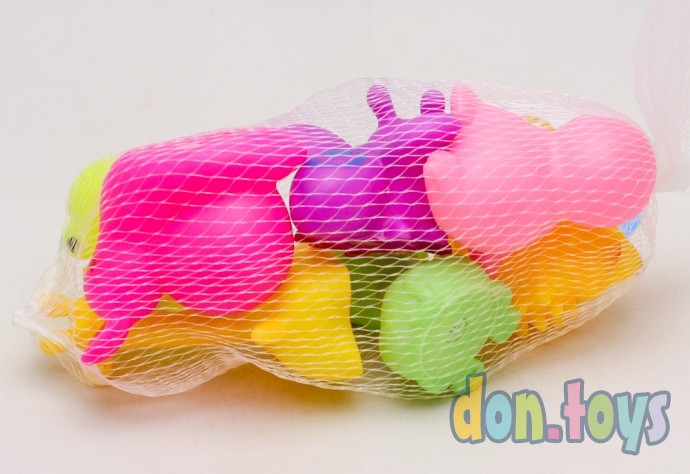 ​Набор резиновых игрушек для игры в ванной «Весёлая компания», 7 шт., арт. 3489144, фото 3