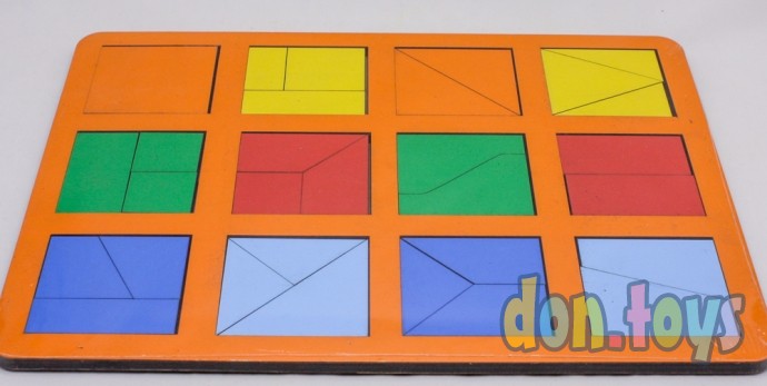 ​«Сложи квадрат» Б.П.Никитин, 1 уровень (макси), арт. 1187576, фото 5