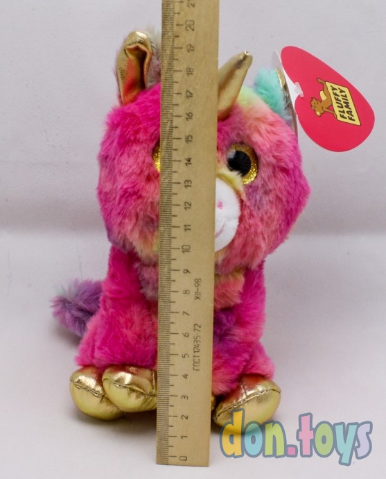 ​Крошка Единорог 15 см, розовый Fluffy Family, фото 2
