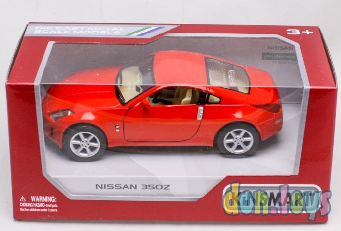 Машинка металлическая KINSMART инерция, 1:34 Nissan 350Z, арт. 5061, фото 1