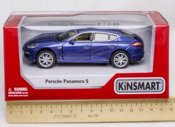 ​Машинка металлическая KINSMART инерция, 1:40 Porsche Pаnаmera S, арт. 5347