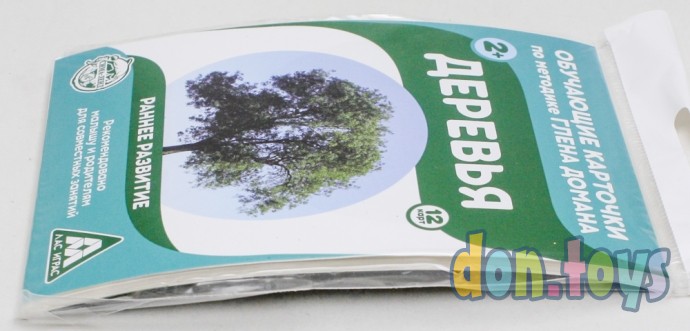 ​Обучающие карточки по методике Г. Домана «Деревья», 12 карт, А6, арт. 3871988, фото 4