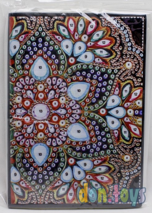 ​Алмазная вышивка на блокноте «Красочный узор» 50 стр, арт. 4732101, фото 1