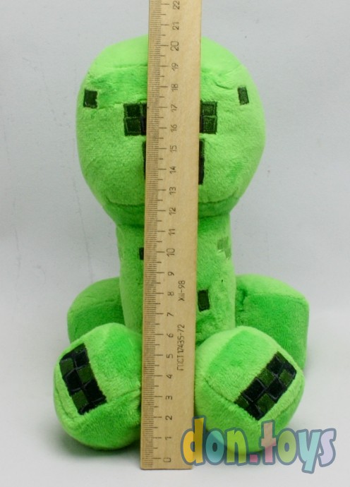 ​Мягкая игрушка Майнкрафт, Крипер, 22 см, фото 2