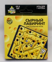 ​Настольная игра «Сырный лабиринт», пластиковое поле, арт. 4059843