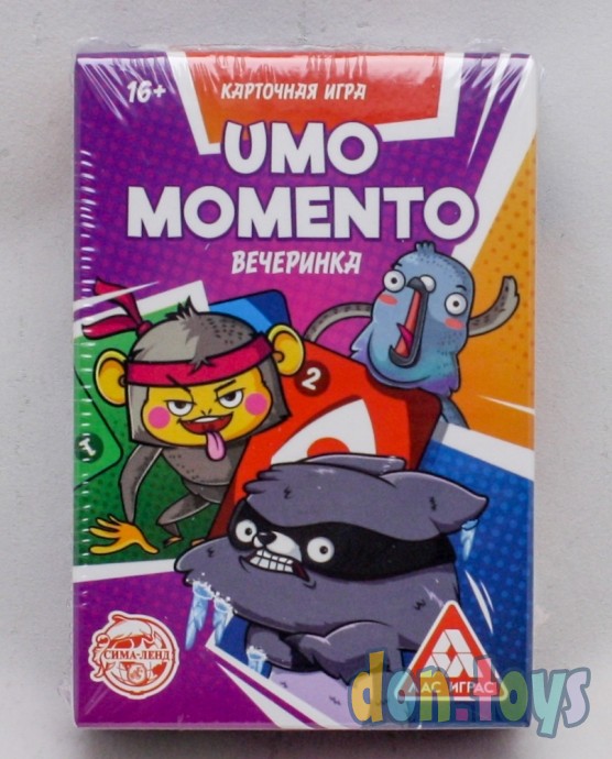 ​Карточная игра «UMO momento. Вечеринка», 70 карт, арт. 1320760, фото 1