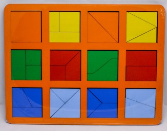 ​«Сложи квадрат» Б.П.Никитин, 1 уровень (макси), арт. 1187576