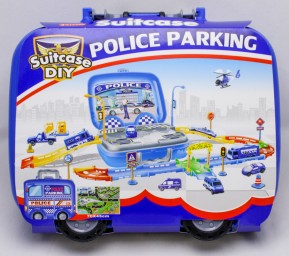 ​Парковка "Полицейская парковка" в чемодане, арт. 1998462