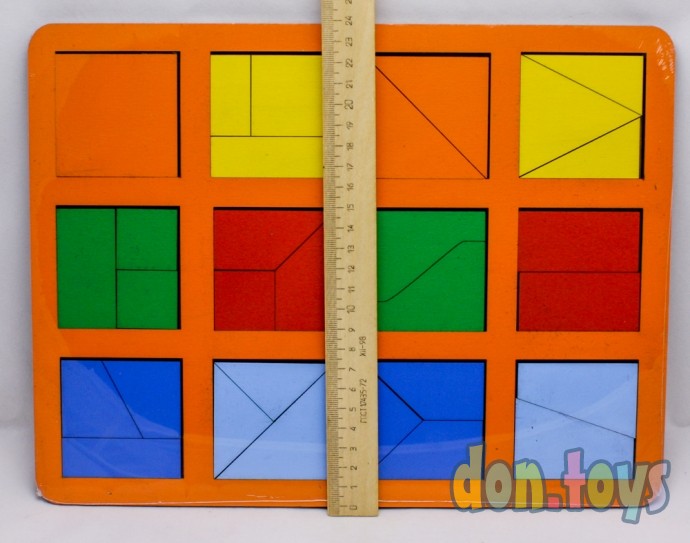 ​«Сложи квадрат» Б.П.Никитин, 1 уровень (макси), арт. 1187576, фото 4
