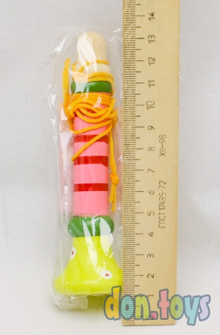 Музыкальная игрушка «Дудочка на веревочке», арт. 267259 (цвета в ассортименте), фото 4