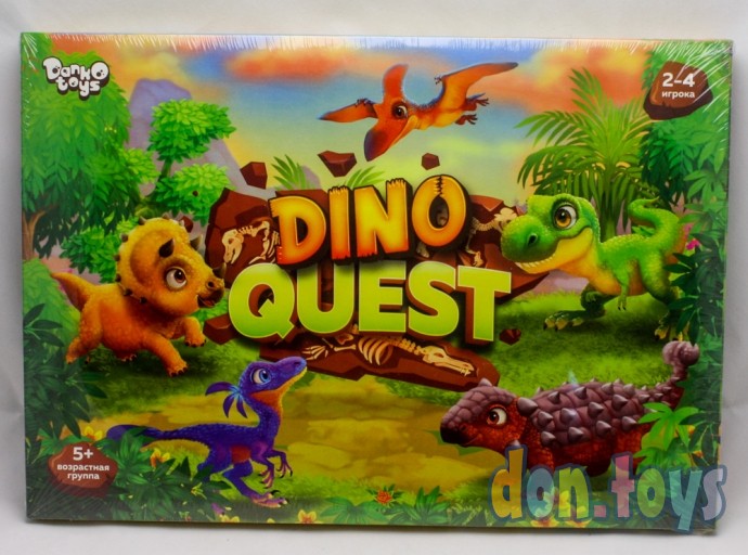 Развлекательная настольная игра серия «Dino Quest», арт. DT G99, фото 1