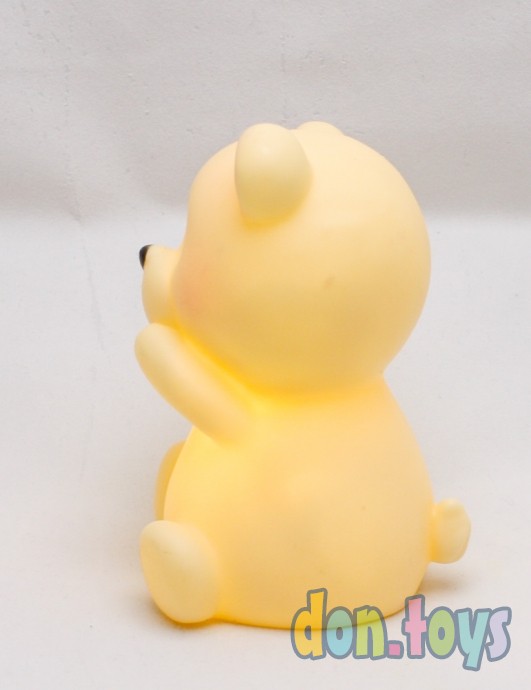 Ночник Медвежонок, желтый 8х13 см, LED, арт. УД-8634, фото 3