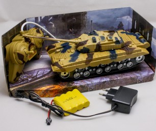 Танк Спецназ на р/управлении,  звук, аккумулятор, арт. 163-R7035A