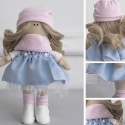 ​Интерьерная кукла «Ирма». набор для шитья. 21 × 29.7 × 0.5 см, арт. 7569757
