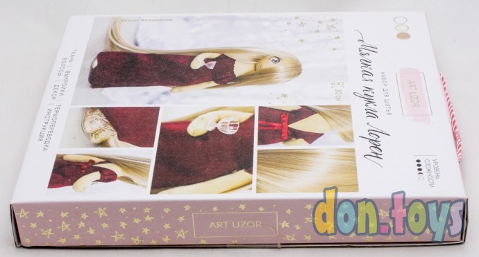 ​Интерьерная кукла «Лорен», набор для шитья, 18 × 22.5 × 3 см, арт. 3548682, фото 5