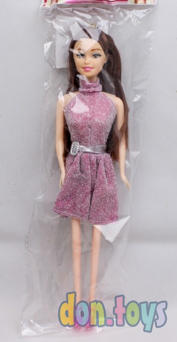 ​Кукла Глория. Подружка невесты, в розово-серебристом комбинезоне, арт. 1874375, фото 1