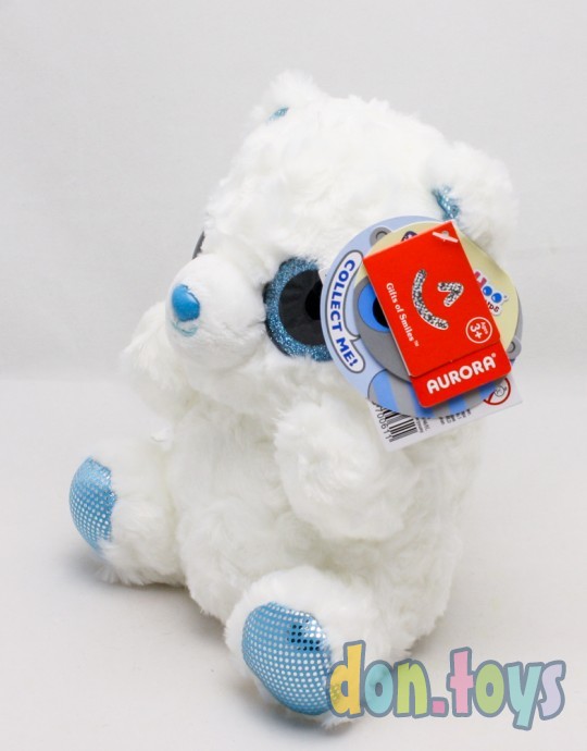 ​Мягкая игрушка Aurora Полярный мишка 20 см, арт. 863048, фото 4