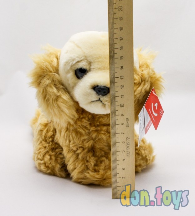 ​Мягконабивная игрушка Aurora Коккер-спаниель 22 см, фото 3