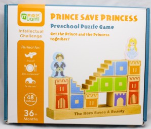 Деревянная логическая игра "Принц спасает принцессу"