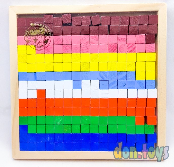​Мозаика. Цветные кубики "Транспорт", арт. 4475173, фото 3