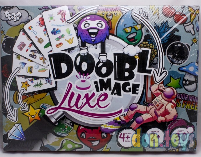 Детская настольная игра «Двойная картинка» серии «Doobl Image LUXE», арт. DBI-03, фото 1