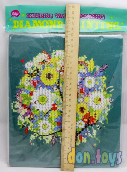 ​Алмазная мозаика Цветочное дерево, на картоне, арт.5453, фото 3